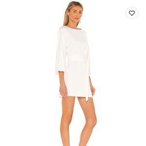 White NBD mini dress